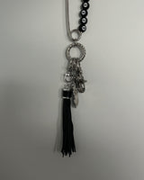 TZ Eight Ball Clothes Pin Key Ring