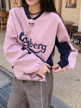 カルリスポーティーナイロンスウェットシャツ (3COLOR)