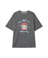 アップルメリーゴーランド半袖Tシャツ (ディープグレー)