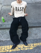 No.1866 RASPカッティング クロップ T (3color)