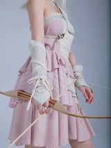 Rose Island AW24 エルフガーディアン - ザ ガールフェアリーエンジェルミニドレス