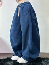 ボスサイズフリーススナップロングパンツ 🧸🩵🤍6カラー