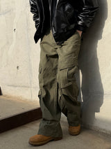 Pigment pocket cargo pants(3color)