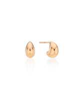 26SS★ H Edition Silver Off-Drop Hoop Earrings
