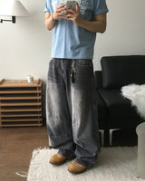 Mood Gray Denim Pants