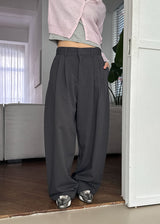 TUCK BALLOON SLACKS