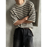 [S/S] Saint stripe half knit (3color)