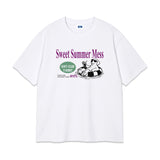 スイートサマーメスオーバーフィットTシャツ (3color)