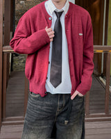 Brion Patch Knit Cardigan