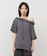 (W) バレン フーデッド トップ