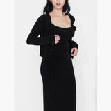 Natalie カーディガン in Black