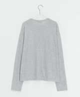 [unisex] Yansa Henley Neck Long Sleeve Tee