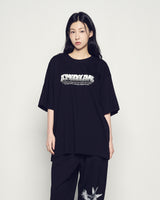 25FW AC BEAR PAINT SHORT SLEEVE T-SHIRT BLACK