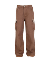 レイヤードカーゴパンツ (BROWN)