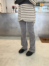 デーズベルベットブーツカットバンディングパンツ（3c）