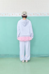 キリスカルパッチフーディ (LIGHT GREY)