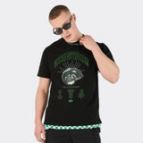 アンモナイトショートスリーブTシャツ (Black)