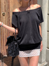 [Ofom] LOOSE MINI DRESS