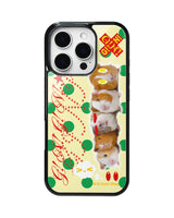 G!N! Guinea Friends yellow Case Glass Bumper