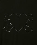 KITTEN EARS ZIP UP HOODIE BLACK(CV2GFFM484A)