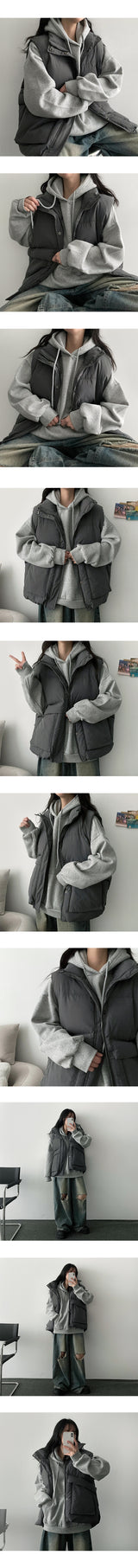 Rezone Wang Pocket Padded Vest