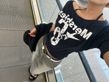 シックススターユニショルダーTシャツ