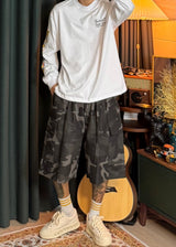 Camo Pocket Cargo Bermuda Shorts 2COLOR