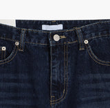 Eunice Ribbed Cat Bootcut Denim Pants