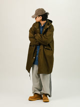 LAB Overfit Hood Fishtail Field Jacket