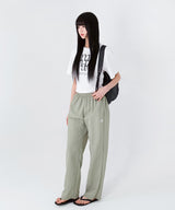 PIGMENT CROP HALF T-SHIRT [5color]