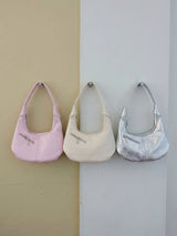 SOFT MOOD ZIP HOBO BAG (3COLORS!)