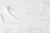 ドッティTシャツ アイボリー