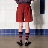 LOGO NYLON SHORT / BRICK