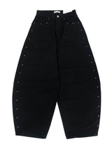 studded balloon wide pants (2color)