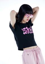 Fakiii Glossy Balloon T-Shirt_BLACK