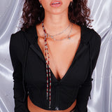 Stellina Necklace (Brick beige)