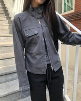 Quna Cotton Strap Jacket