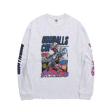 ODBC SUPER CROSS LONG SLEEVE WHITE MELANGE