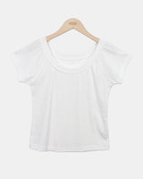 ポイトワンオフショルダー半袖Tシャツ