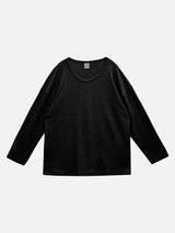 Module ベーシックワッフル Uniqlo ロングスリーブ 4C
