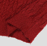 Pure Angora Cable Knit