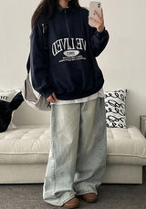 [Basic, Long/S~XL] Gus Washing Pintuck Wide Denim Pants