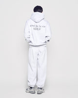 25FW BASIC LOGO NAPPING ZURRY PANTS MELANGE