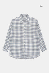 Phaidon over check shirt