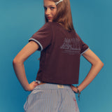 ダンスクラブクロップTシャツ