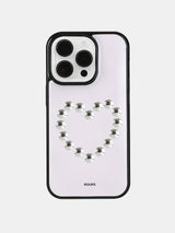 heart stud case (pink)