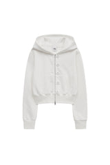 bt hood zip up (white)