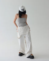 Basic cotton overalls overalls