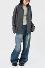 Junky Knitted Zip Up (3color)