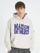 UNISEX Cargo Pocket DISPLACE Logo Hood Oatmeal(FCE1TS102M)